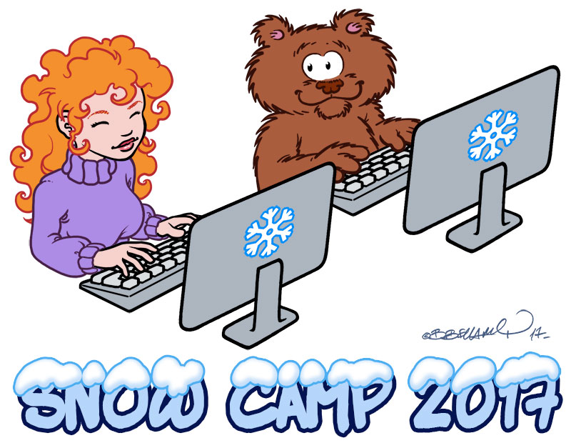 Sticker SnowCamp 2017