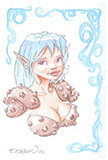 Elfe en armure