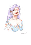 la Robe bleue