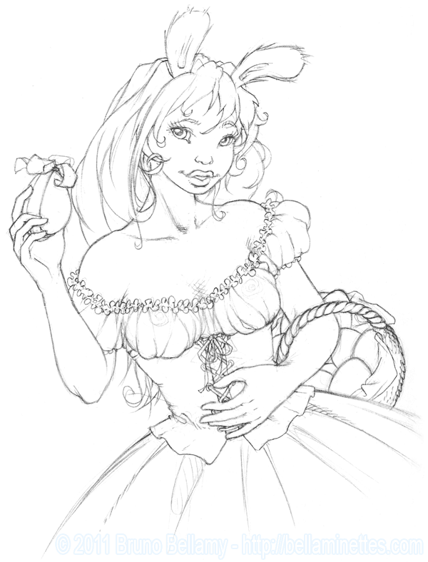 Easter Bunny (sketch)
