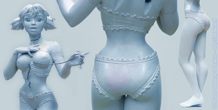 Angélique, preview lingerie